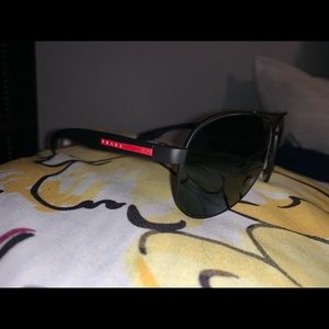 Prada Linea Rossa Men’s Sunglasses Polarized